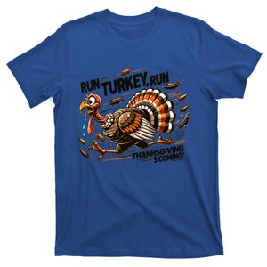 Run Turkey Run! Funny Thanksgiving Escape Running Costume Gift T-Shirt