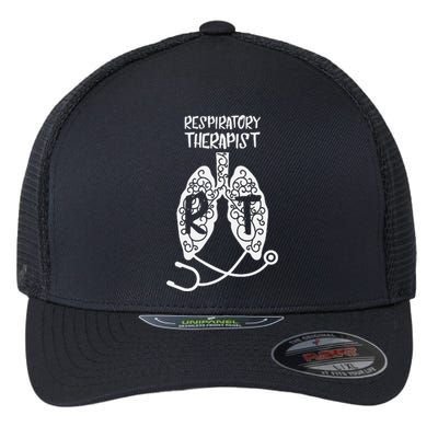 Respiratory Therapist Rt Respiratory Physician Profession Flexfit Unipanel Trucker Cap