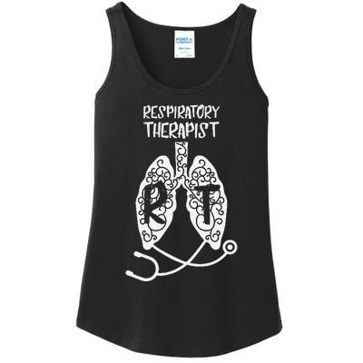 Respiratory Therapist Rt Respiratory Physician Profession Ladies Essential Tank