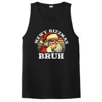 Rizz The Season Bruh. Mewy Funny Joke Rizz Christmas PosiCharge Competitor Tank