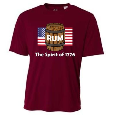 Rum Traveler Spirit Of 1776 America Usa 4th Of July Cooling Performance Crew T-Shirt