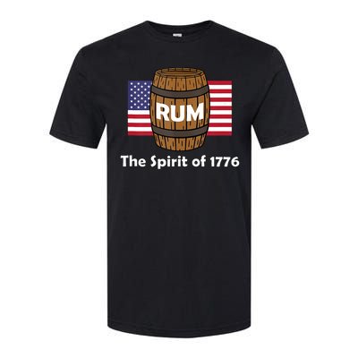 Rum Traveler Spirit Of 1776 America Usa 4th Of July Softstyle CVC T-Shirt