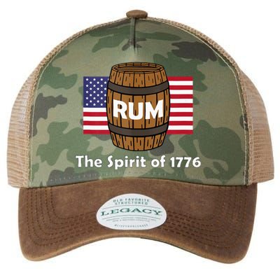 Rum Traveler Spirit Of 1776 America Usa Legacy Tie Dye Trucker Hat