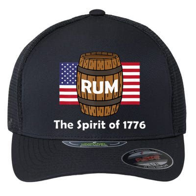 Rum Traveler Spirit Of 1776 America Usa Flexfit Unipanel Trucker Cap