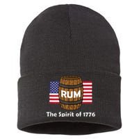 Rum Traveler Spirit Of 1776 America Usa Sustainable Knit Beanie