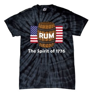 Rum Traveler Spirit Of 1776 America Usa Tie-Dye T-Shirt