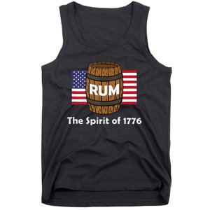 Rum Traveler Spirit Of 1776 America Usa Tank Top