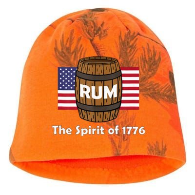 Rum Traveler Spirit Of 1776 America Usa Kati - Camo Knit Beanie