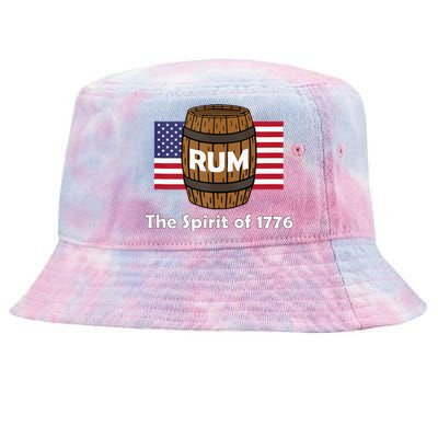 Rum Traveler Spirit Of 1776 America Usa Tie-Dyed Bucket Hat