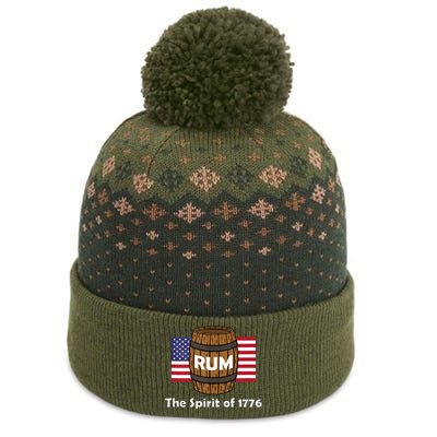 Rum Traveler Spirit Of 1776 America Usa The Baniff Cuffed Pom Beanie