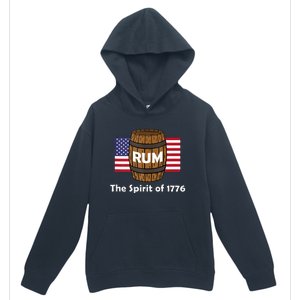 Rum Traveler Spirit Of 1776 America Usa Urban Pullover Hoodie