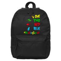 Reading Teacher Squad Oh The Places One Two Red Blue Fish 16 in Basic Backpack
