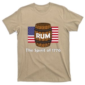 Rum Traveler Spirit Of 1776 America Usa 4th Of July T-Shirt