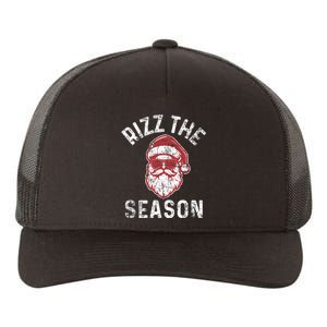 Rizz The Season Funny Christmas Santa Claus Rizzler Yupoong Adult 5-Panel Trucker Hat