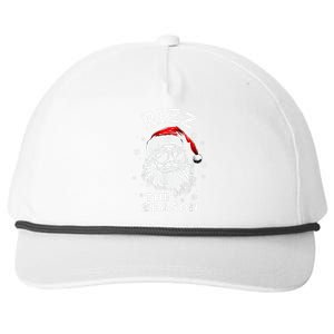 Rizz The Season Santa Claus Rizzmas Funny Christmas Snapback Five-Panel Rope Hat