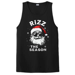 Rizz The Season Santa Claus Rizzmas Funny Christmas PosiCharge Competitor Tank