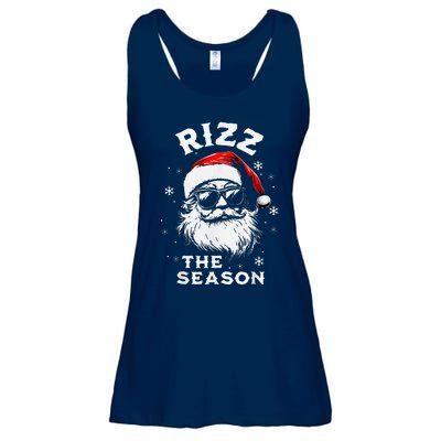 Rizz The Season Santa Claus Rizzmas Funny Christmas Ladies Essential Flowy Tank