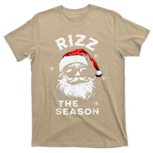 Rizz The Season Santa Claus Rizzmas Funny Christmas T-Shirt