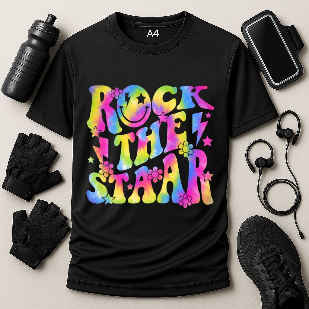 Rock The Staar Rock The Test Test Day Teachers Motivational Performance Shirt