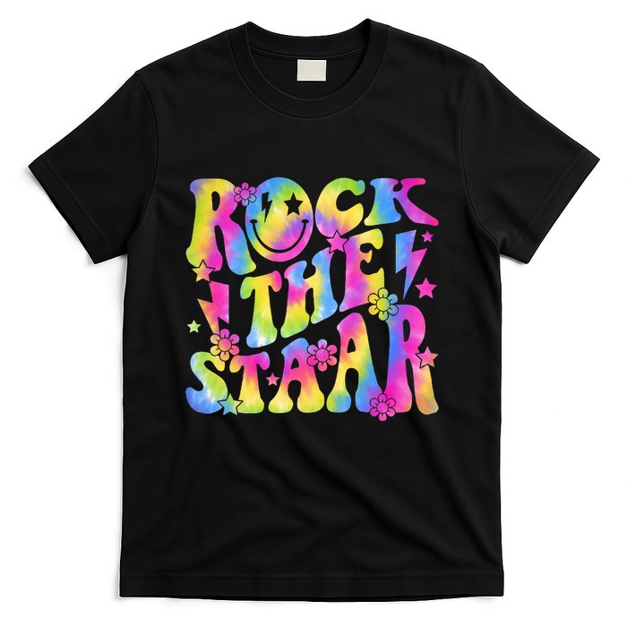 Rock The Staar Rock The Test Test Day Teachers Motivational T-Shirt