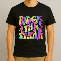 Rock The Staar Rock The Test Test Day Teachers Motivational T-Shirt