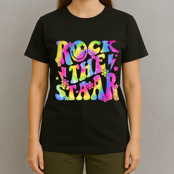 Rock The Staar Rock The Test Test Day Teachers Motivational T-Shirt