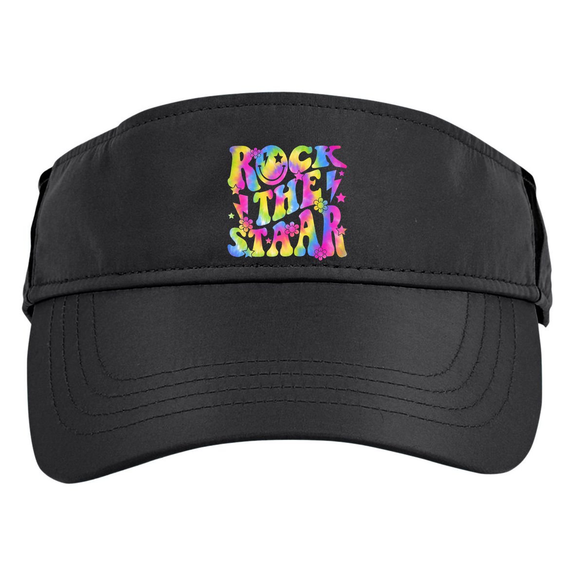 Rock The Staar Rock The Test Test Day Teachers Motivational Adult Drive Performance Visor