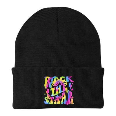 Rock The Staar Rock The Test Test Day Teachers Motivational Beanie