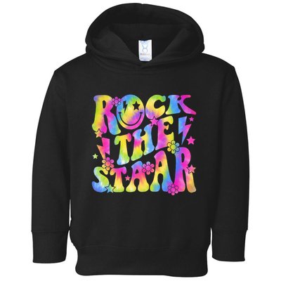 Rock The Staar Rock The Test Test Day Teachers Motivational Toddler Hoodie