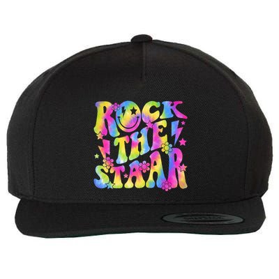 Rock The Staar Rock The Test Test Day Teachers Motivational Wool Snapback Cap