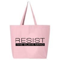 Resist The Slave Mind Andrew Tate 25L Jumbo Tote