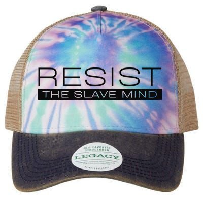 Resist The Slave Mind Andrew Tate Legacy Tie Dye Trucker Hat