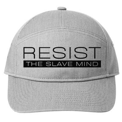 Resist The Slave Mind Andrew Tate 7-Panel Snapback Hat