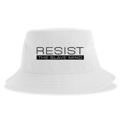Resist The Slave Mind Andrew Tate Sustainable Bucket Hat