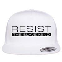 Resist The Slave Mind Andrew Tate Flat Bill Trucker Hat