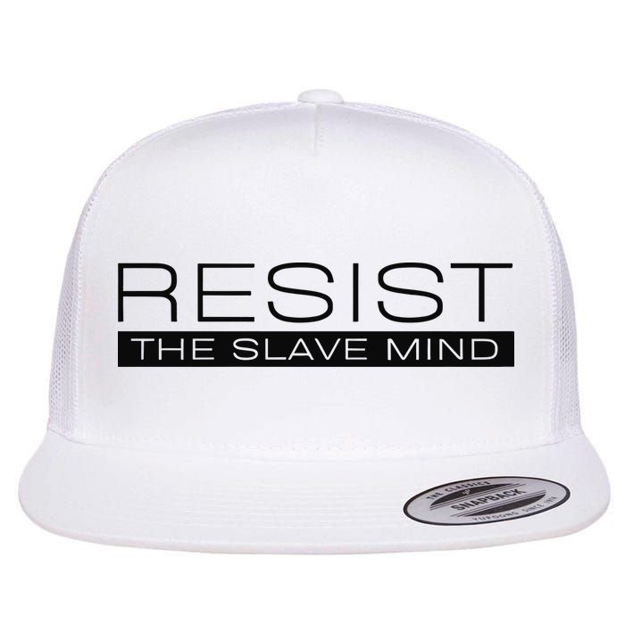 Resist The Slave Mind Andrew Tate Flat Bill Trucker Hat
