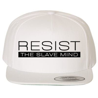 Resist The Slave Mind Andrew Tate Wool Snapback Cap