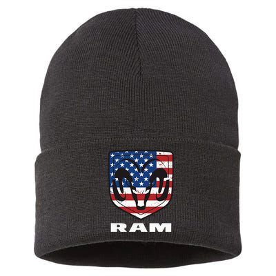 R.A.M. Trucks Shield Flag Sustainable Knit Beanie