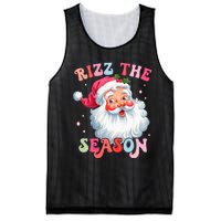 Rizz The Season Funny Christmas Santa Claus Rizzler Mesh Reversible Basketball Jersey Tank