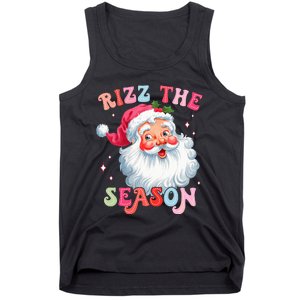 Rizz The Season Funny Christmas Santa Claus Rizzler Tank Top