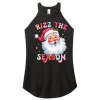 Rizz The Season Funny Christmas Santa Claus Rizzler Women's Perfect Tri Rocker Tank