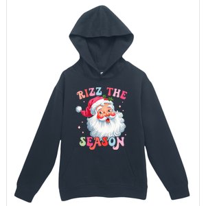 Rizz The Season Funny Christmas Santa Claus Rizzler Urban Pullover Hoodie