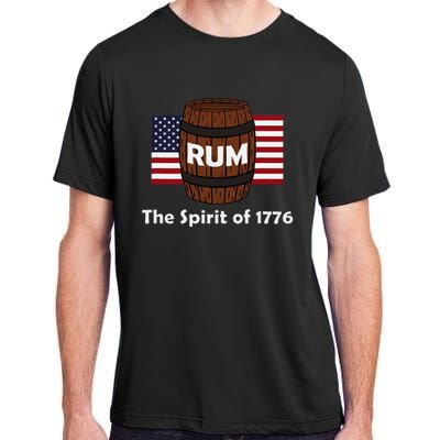 Rum Traveler Spirit Of 1776 4th Of July Celebration Adult ChromaSoft Performance T-Shirt