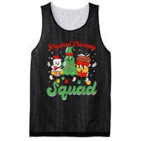 Retro Therapy Squad Christmas Tree Snowman Coffee Latte Mesh Reversible Basketball Jersey Tank