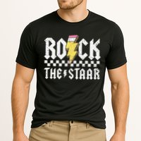 Rock The Staar Motivational Testing Day For Teacher Student Performance Shirt
