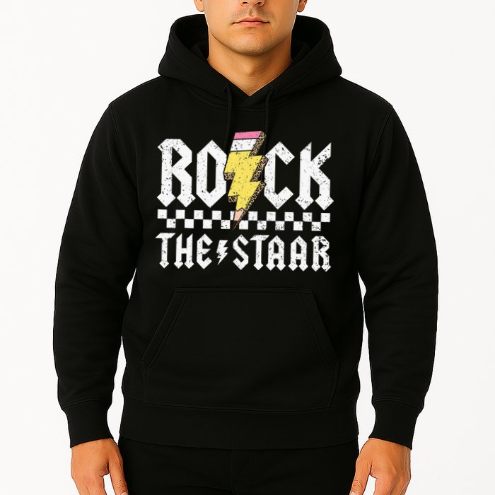 Rock The Staar Motivational Testing Day For Teacher Student Hoodie