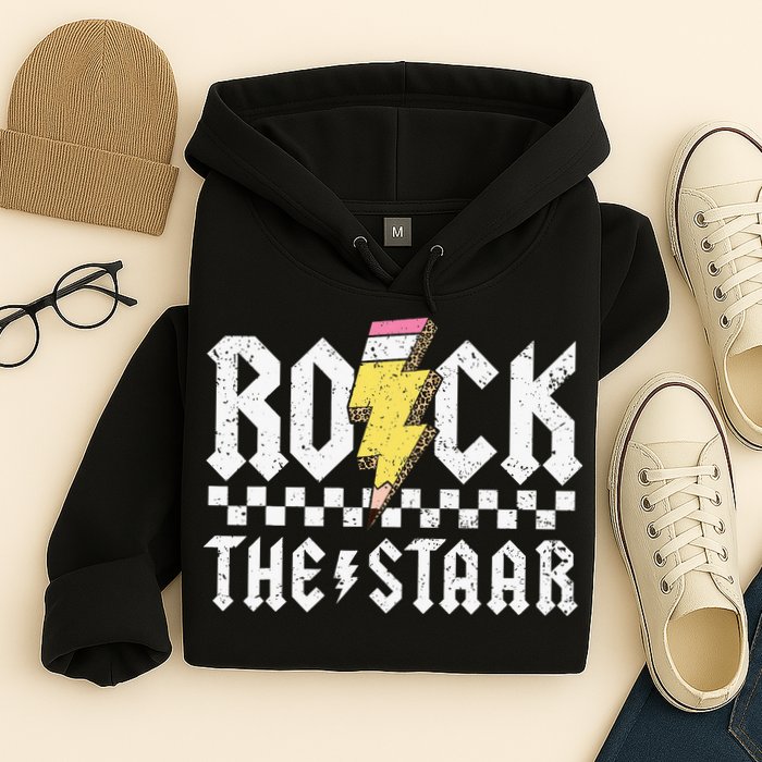 Rock The Staar Motivational Testing Day For Teacher Student Hoodie