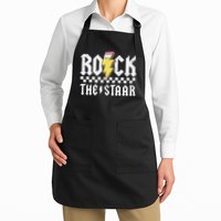 Rock The Staar Motivational Testing Day For Teacher Student Apron