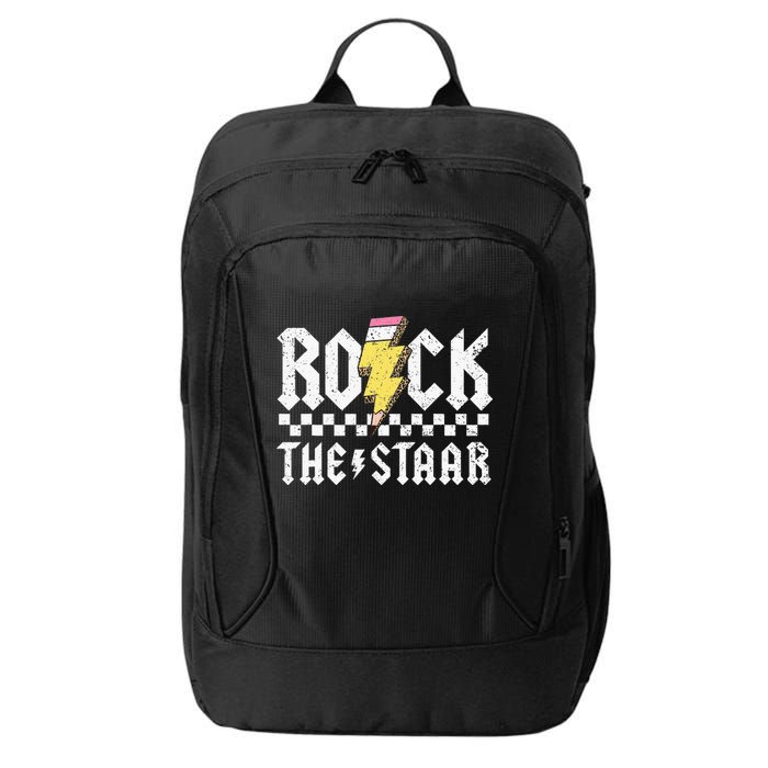 Rock The Staar Motivational Testing Day For Teacher Student City Backpack
