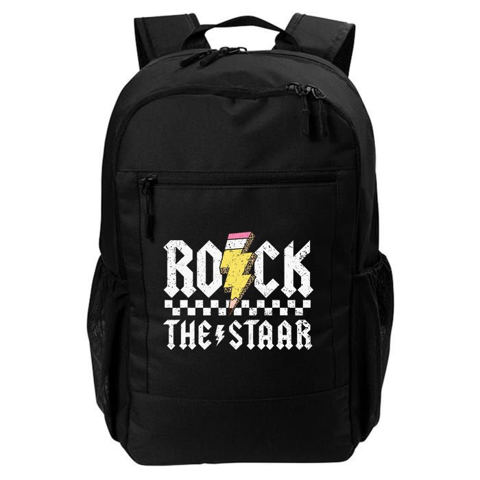 Rock The Staar Motivational Testing Day For Teacher Student Backpack